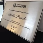 placa de homenagem premium